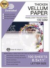 Translucent Vellum Paper  68lbs 8 5 X 11 Inches Printable Vellums For Card Ov   