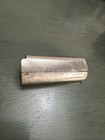 Vintage Silver And Turquoise   Coral Cigarette Lighter Cover Case Navajo Western