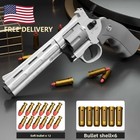 Zp5 Revolver Soft Bullet Toy Gun 357 Simulation Pistol With Ejection Action