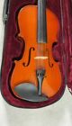 Vintage Student Violin With Bow   Case No Makers Mark Observed On Violin