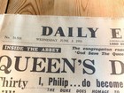Coronation Of Queen Elizabeth Ii-daily Express 3 June 1953-vintage Newspaper