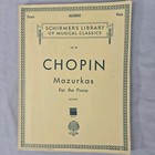 Lot Of 2 Schirmer s Library Of Musical Classics Beethoven Chopin Sheet Music 