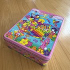 Vtg Rare 90   s Lisa Frank Puppy   Friends Easter Stationary Collectors Tin 8   x6   
