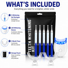 Teeth Whitening Gel Kit 5x Strong Tooth Bleaching Kit With Led Light Tray