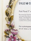 New Open Box Victorian Theme Floral Enamel Bejeweled Photo Frame 3    X 5   