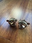 Virgin Atlantic Salt   Pepper Shakers Premium Class Meal Gold  set Of 2 