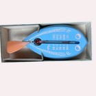 Vintage Taylor Baby Bath Thermometer     Fish Shape     1960s Boxed     Retro Decor