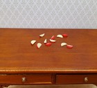 Dollhouse Set Of 12 Apple Slices 1 12 Scale Miniature Food Kitchen Fruit Snack