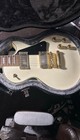 Epiphone Inspired By Gibson Les Paul Custom   Alpine White -w  Case And Candy