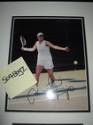 Switzerland Martina Hingis Signed   Framed 8x10 Photo   Tennis Ball Psa dna Loa 