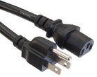 Ac Power 14 Gauge Iec C13 To Nema5-15p 3-conductor Pc Power Cable   Cord
