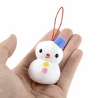 Genuine Japan Amuse Puchimaru Christmas Mini Mascot Plush Animal Charm Ornament