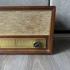 Vintage 50s Zenith S-46210 Wood Grain Am fm Tube Radio Tested Works