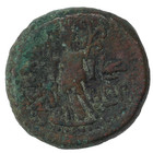Judaea Ascalon Domitian 81-96 Ad Ae20 Bronze Ancient Roman Provincial Coin R112