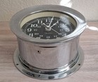 Vintage Seth Thomas Helmsman 1018 Quartzmatic Ships Wheel Clock Read Description