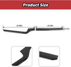 For Silverado Carbon Fiber Center Console Dash Panel Cover Trim  2022 - 2026