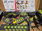 Tyco Daredevil Cliff Hangers Slot Car Race Track Set Complete   With Extra Track
