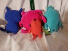 4 Uglydoll Plush  3-eyed Pink Monster   7  Babo s Bird   Uglydog   Dave Darinko