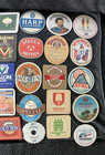 Lot Of 72 Vintage Bar Beer Alcohol Coasters - All Unique  No Duplicates