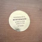 Harbison s Myrtlewood Langlois Oregon Fawn Deer Wood Wall Plaque