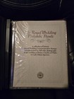 1981 Royal Wedding Philatelic Panels Collection Red Hardcover Charles   Diana