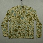 Under Armour Mens Xl Camouflage Hooded Sun Shirt Pullover Green Long Sleeve