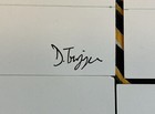 Dean Trippe Original Jsa Comic Art Signed