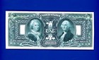1896  1 Silver Certificate Educational Note About Unc Counterfeit