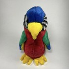 Vintage Ty Original Beanie Baby  jabber   Stuffed Animal Toy 1998 Parrot Plush
