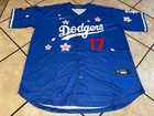 Shohei Ohtani  17 Los Angeles Dodgers 2025 Tokyo Series Blue white Men s Jersey
