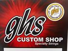 Ghs Cigar Box Guitar 3 String Electric  med  Set - 17-24w-34w- Fast Usa Shipping
