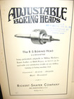 1941 Rickert-shafer Bul  C  T  5   8  Boring   Die Heads  Friction Drive Tappers