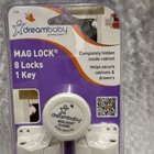 Dream Baby Mag Locks On off Magnetic Cabinet Child Safety Latch 8 Locks