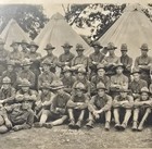 Antique 1917 Wwi Battery A 3rd Pa Field Artillery Yardlong Photograph 43  Army