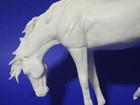 1 9 Scale Unpainted Artist Resin Mustang Stallion  Windbreak