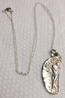 Garden Of Eden Adam  Greek Medal Sterling Silver I Am Your Half Art Nouveau 