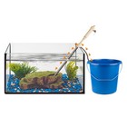 Electric Aquarium Vacuum Gravel Cleaner Adjustable Automatic Fish Tank