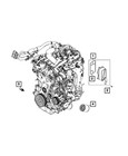 New Genuine Jeep Cherokee Engine Oil Cooler  2019-2025  Oe 04893770ad