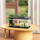 3 7 Gallon Betta Fish Tank Self Cleaning smart Aquarium Aquarium Kit With Fil   