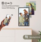 Bsimb 21 5 Inch Touchscreen Large Digital Picture Frame  1920x1080 Wifi Electric