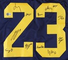 Michigan Wolverines 2023 National Champions Signed Jersey Signed By 11   Beckett