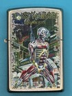 2017 Iron Maiden Somewhere In Time Chrome Zippo Lighter New