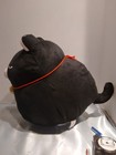 New Amufun Hige Manjyu Plush Doll Kuromame Cat 700995 Stuffed From Japan