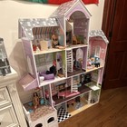 Kidkraft 3-story Furnished Complete Dollhouse 1 6 Wood plastic W  Dolls