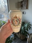 Vintage Porcelain Queen Elizabeth Ll Coronation Royal Celebration Vase