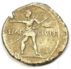 Octavian Augustus Ar Denarius Silver Roman Coin 44-27 Bc - Good Vf  very Fine 