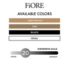 Fiore Sheer Garter Stockings Justine 20 Denier Nylons
