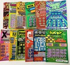  6 500 New York State 2025 Used Losing Scratch-off Lottery Tickets