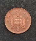 One Penny United Kingdom 1998 Elizabeth ii D  G  Reg  F  D  Rare  freeshipping