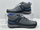 Keen Youth Targhee Dry Waterproof Bungee Lace Grey Hiking Boots Size 6 1020190